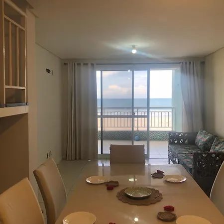 Apartamento Vista Total Do Mar Uma Cobertura A 400M Do Beach Park No Porto Das Dunas Aquiraz Condominio Terramaris Piscina Ampla Parque Infantil Sauna Estacionamento Privado Exterior foto