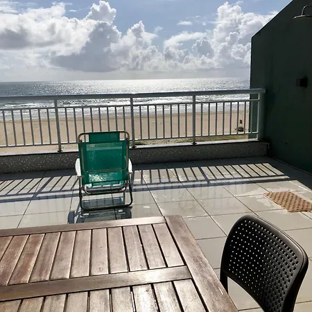 Apartamento Vista Total Do Mar Uma Cobertura A 400M Do Beach Park No Porto Das Dunas Aquiraz Condominio Terramaris Piscina Ampla Parque Infantil Sauna Estacionamento Privado Exterior foto