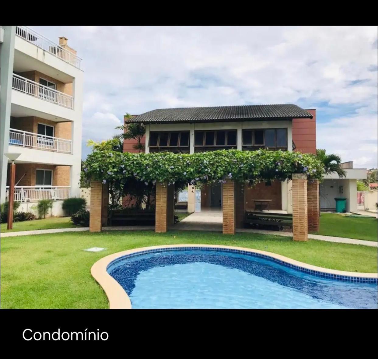 Apartamento Vista Total Do Mar Uma Cobertura A 400m Do Park No Porto Dunas Terramaris Piscina Ampla Parque Infantil Sauna Estacionamento Privado *