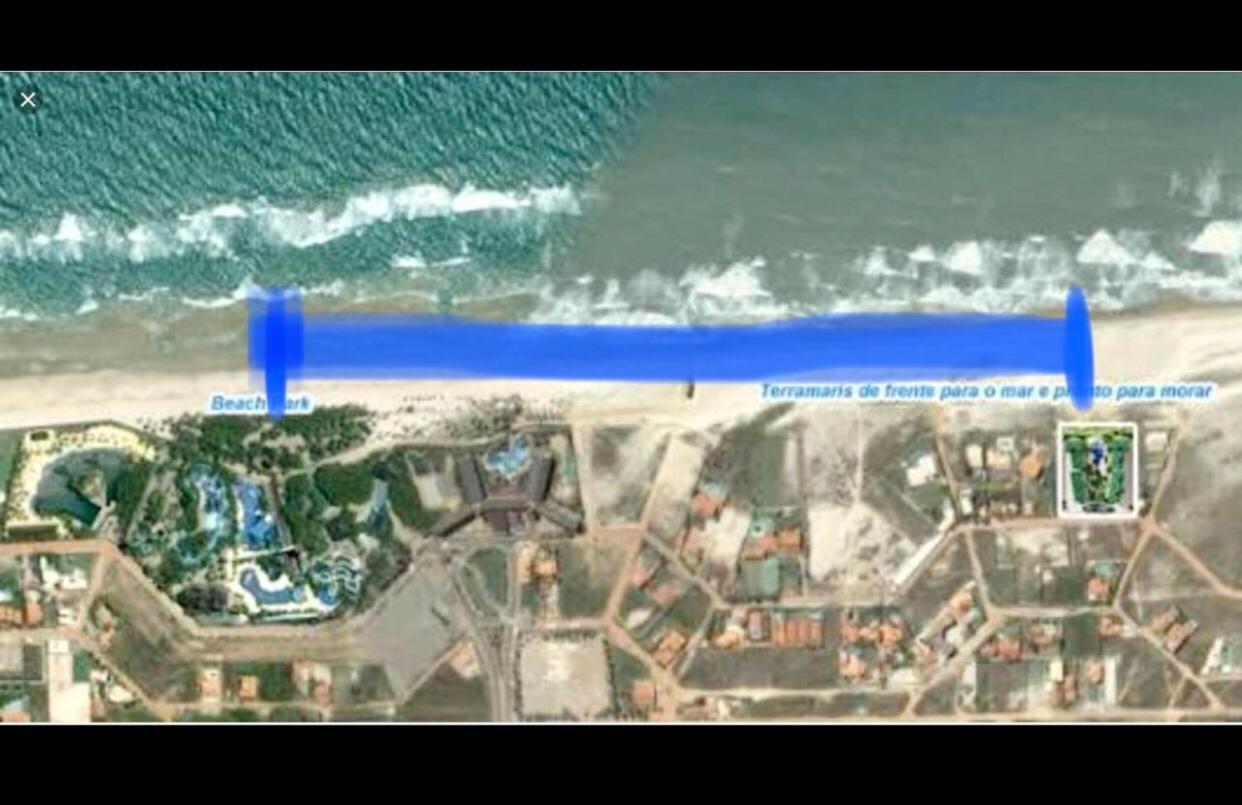 Vista Total Do Mar Uma Cobertura A 400m Do Park No Porto Dunas Terramaris Piscina Ampla Parque Infantil Sauna Estacionamento Privado Apartamento