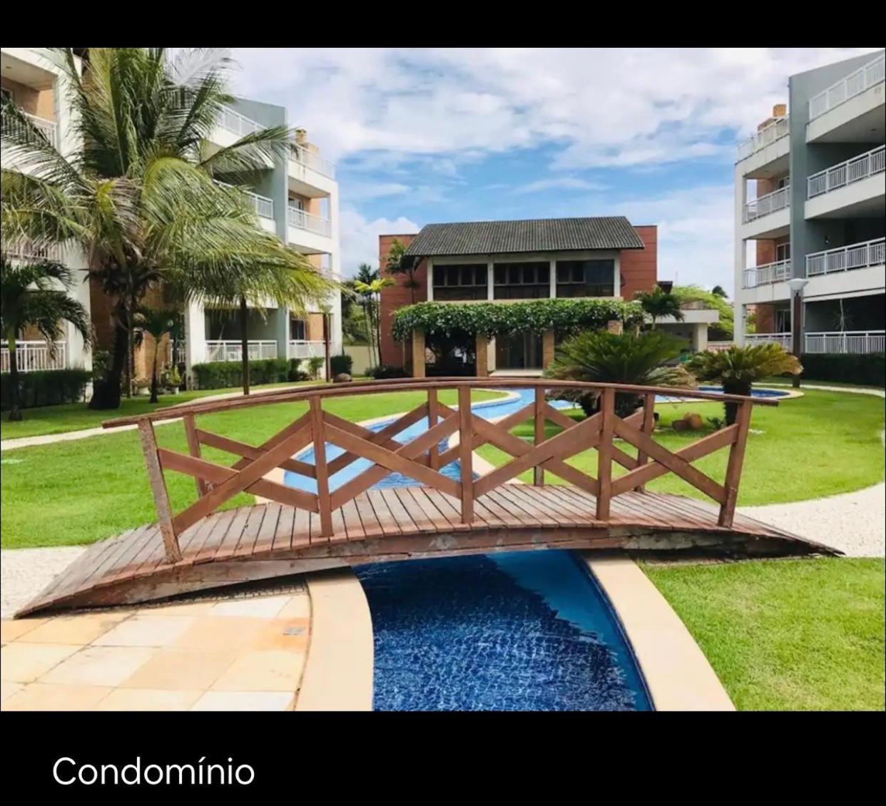 Apartamento Vista Total Do Mar Uma Cobertura A 400m Do Park No Porto Dunas Terramaris Piscina Ampla Parque Infantil Sauna Estacionamento Privado Aquiraz